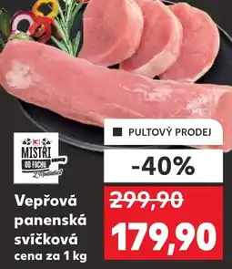 Kaufland Vepřová panenská svíčková nabídka