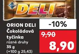 Kaufland ORION DELI Čokoládová tyčinka nabídka
