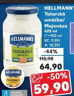 Kaufland HELLMANN'S Tatarská omáčka/ Majonéza nabídka