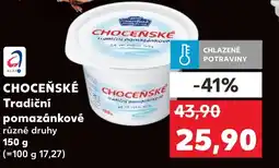 Kaufland CHOCEŇSKÉ Tradiční pomazánkové nabídka