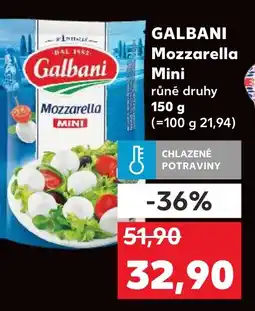 Kaufland GALBANI Mozzarella Mini nabídka