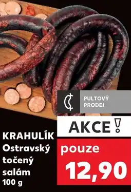 Kaufland KRAHULIK Ostravský točený salám nabídka