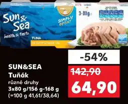 Kaufland SUN&SEA Tuňák nabídka
