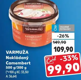 Kaufland VARMUŽA Nakládaný Camembert nabídka