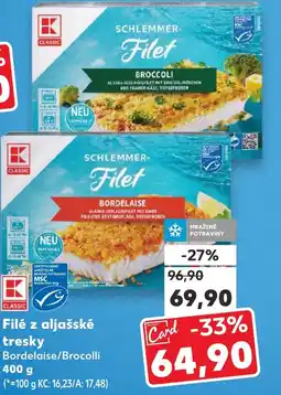 Kaufland Filé z aljašské tresky nabídka