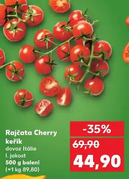 Kaufland Rajčata Cherry keřík nabídka