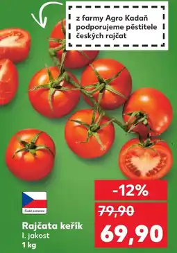 Kaufland Rajčata keřík nabídka
