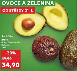 Kaufland Avokádo zralé nabídka