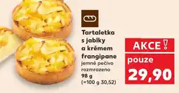 Kaufland Tartaletka s jablky a krémem frangipane nabídka