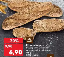 Kaufland Fitness bageta nabídka