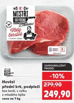 Kaufland Hovězí přední krk, podpleči nabídka