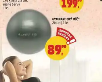 Penny Market Gymnastický míč nabídka