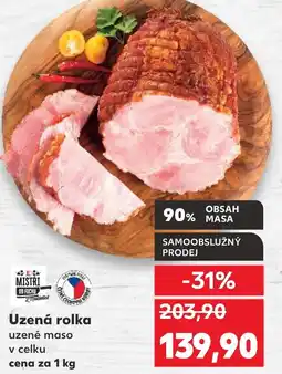 Kaufland Uzená rolka nabídka