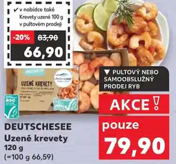 Kaufland DEUTSCHESEE Uzené krevety nabídka
