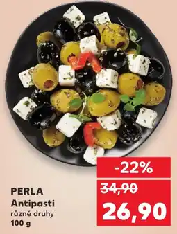 Kaufland PERLA Antipasti nabídka