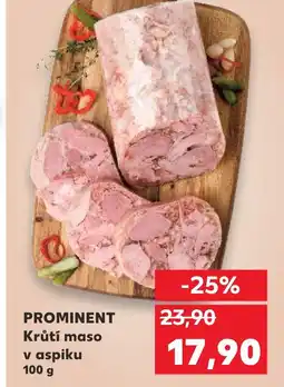 Kaufland PROMINENT Krůtí maso v aspiku nabídka