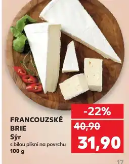 Kaufland FRANCOUZSKÉ BRIE Sýr nabídka