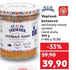Kaufland Vepřová konzerva nabídka