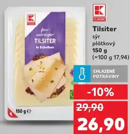 Kaufland Tilsiter sýr plátkový nabídka