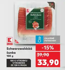 Kaufland Schwarzwaldská šunka nabídka