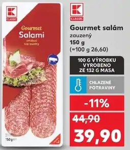 Kaufland Gourmet salám zauzený nabídka