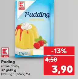 Kaufland Puding nabídka