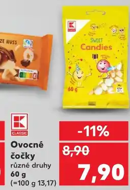 Kaufland Ovocné čočky nabídka