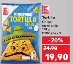 Kaufland Tortilla Chips nabídka