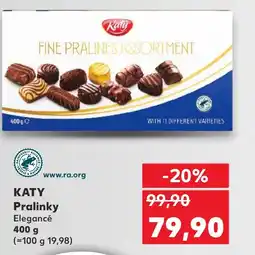 Kaufland KATY Pralinky Elegancé nabídka
