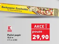 Kaufland Pečicí papír 12,6 m nabídka