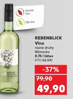 Kaufland REBENBLICK Víno nabídka