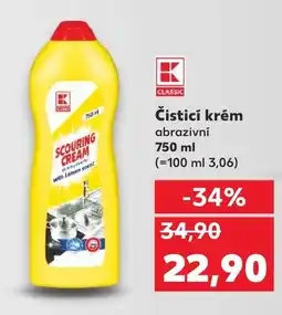 Kaufland Čisticí krém abrazivní nabídka