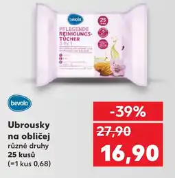 Kaufland Bevola Ubrousky na obličej nabídka
