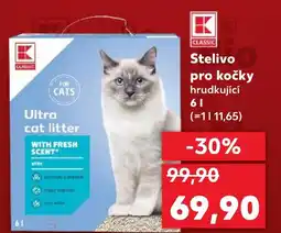 Kaufland Stelivo pro kočky hrudkující nabídka