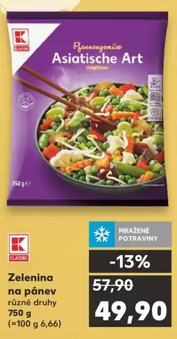 Kaufland Zelenina na pánev nabídka