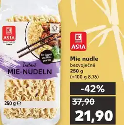 Kaufland Mie nudle bezvaječné nabídka