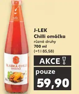 Kaufland J-LEK Chilli omáčka nabídka
