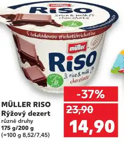 Kaufland MÜLLER RISO Rýžový dezert nabídka