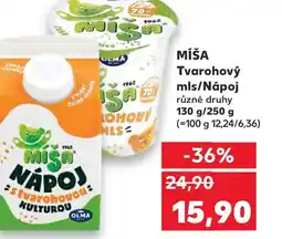 Kaufland OLMA MÍŠA Tvarohový mls/Nápoj nabídka