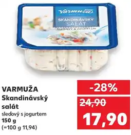 Kaufland VARMUŽA Skandinávský salát nabídka
