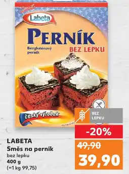 Kaufland LABETA Směs na perník bez lepku nabídka