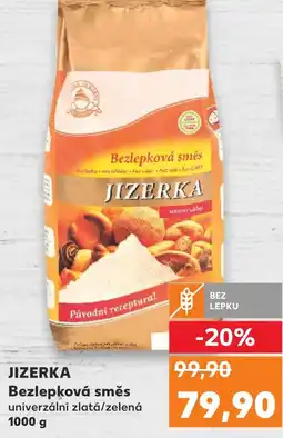 Kaufland JIZERKA Bezlepková směs nabídka