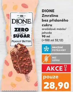 Kaufland DIONE Zmrzlina bez přidaného cukru nabídka