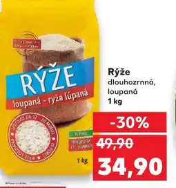 Kaufland Rýže dlouhozrnná, loupaná nabídka