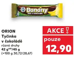 Kaufland ORION Tyčinka v čokoládě nabídka