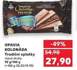 Kaufland OPAVIA KOLONÁDA Tradiční oplatky nabídka