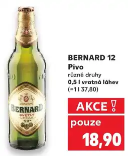 Kaufland BERNARD 12 Pivo nabídka