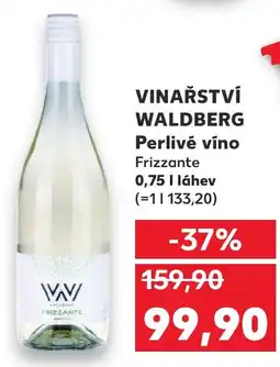 Kaufland VINAŘSTVÍ WALDBERG Perlivé víno Frizzante nabídka