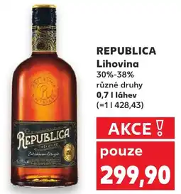 Kaufland REPUBLICA Lihovina nabídka