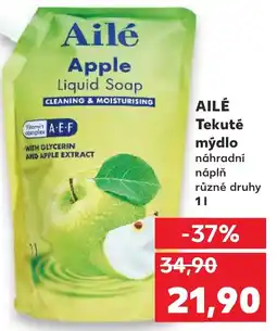 Kaufland AILÉ Tekuté mýdlo náhradní náplň nabídka